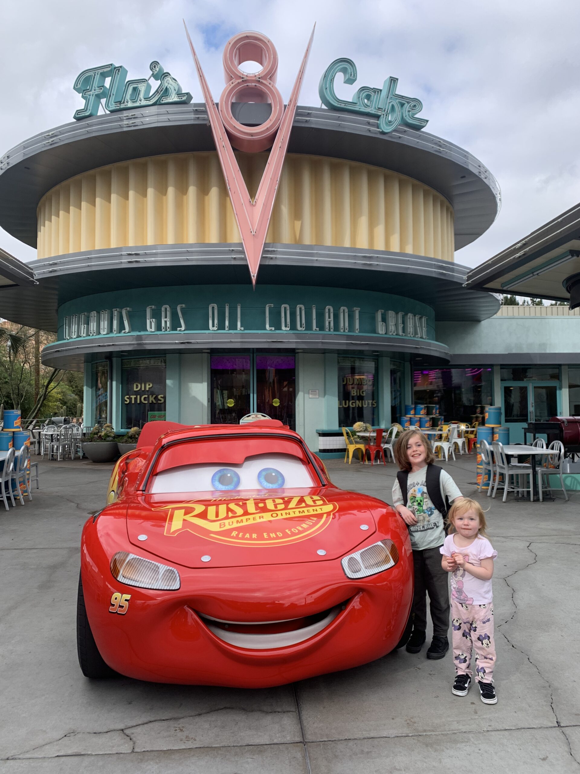 Disneyland Cars Land Lightning McQueen