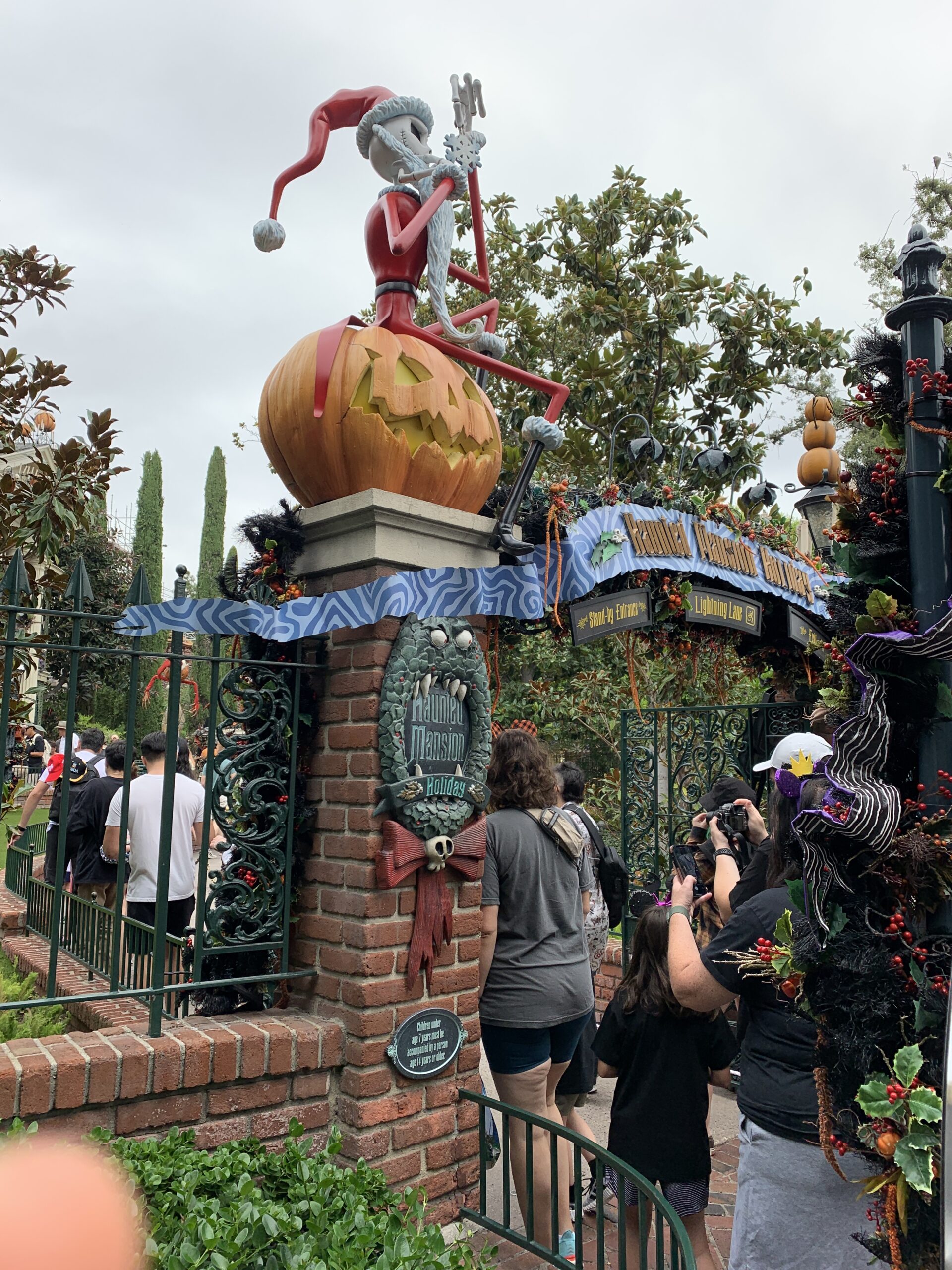 EXCITED for the Spooky Season Jack Skellington, the Pumpkin King, has been hard at work adorning the Haunted Mansion for its special Haunted Mansion Holiday event—complete with chillingly festive details influenced by Tim Burton’s The Nightmare Before Christmas.