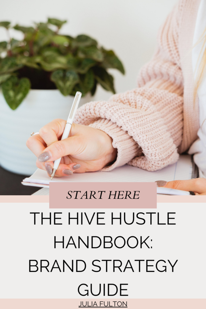 The Hive hustle handbook: brand strategy guide