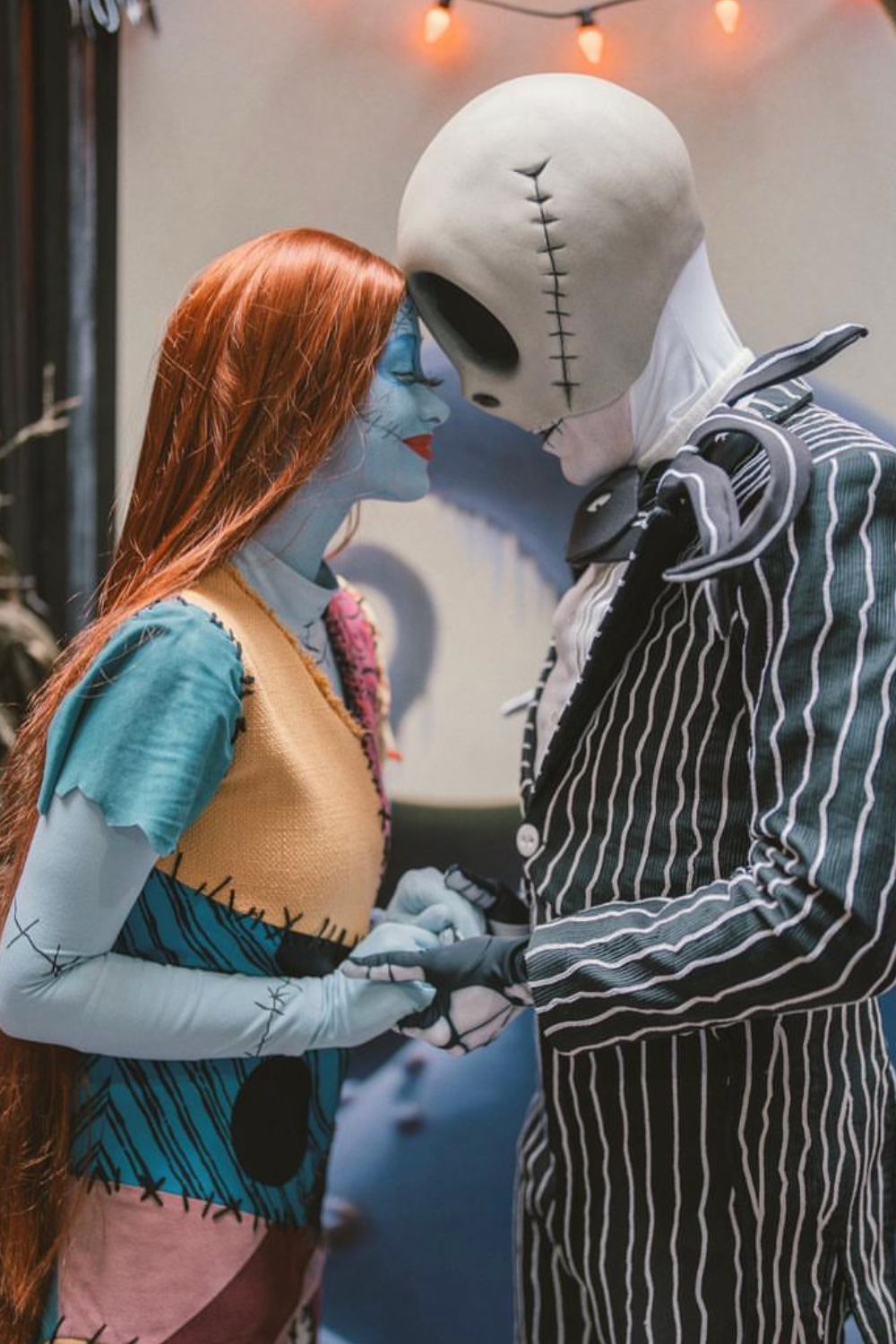 Jack and Sally Nightmare Before Christmas Disneyland