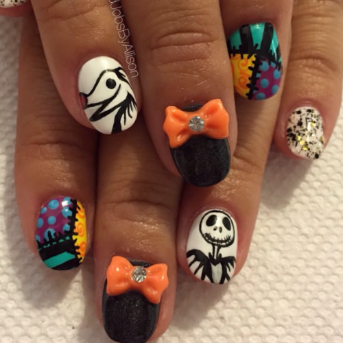 Cute Disney Halloween nails, disney nail ideas, disney nails, disney halloween nail ideas, purple, disney nails for halloween, pink, disney halloween pumpkin nails, halloween themed disney nails, spooky halloween nails, sally nails halloween disney, nightmare before christmas nails, nightmare before christmas nail ideas, jack skellington nails, mickey pumpkin nails, pumpkin mickey nails, mickey ghost nails, mickey mouse ghost nails, disney oogie boogie bash nails, mickeys not so scary halloween party nails, short, simple, almond, mickey mouse nails, mickey mouse nail ideas, disneyland nails, disney world nails, disney nail art, best, magical, disneyland nail ideas, disney world nail ideas, easy, disney nail art ideas, mickey nail ideas, disney nail design ideas, pastel.